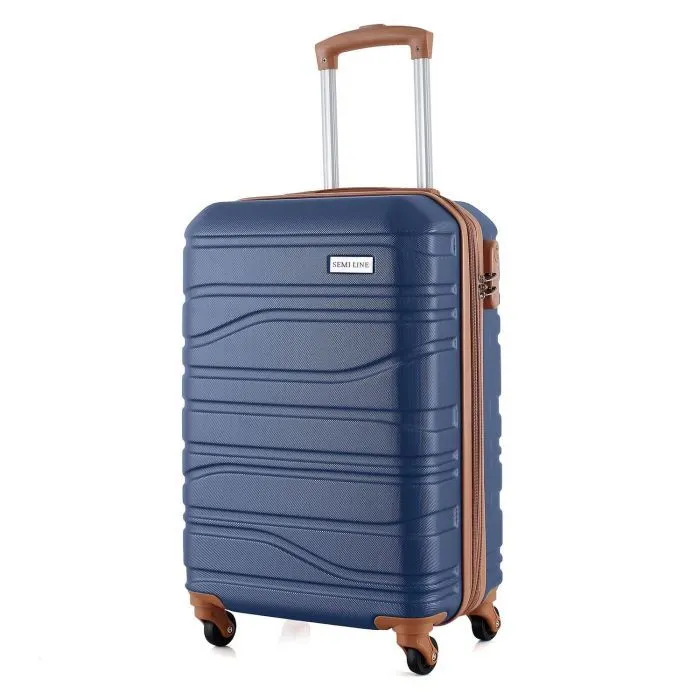 Чемодан Semi Line 20" (S) Navy (T5714-1) (DAS303581)