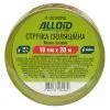 Изоляционная лента Alloid желто-зеленая, 19мм×20м (IT-1301920YG) изображение 6