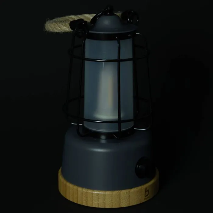 Фонарь Bo-Camp Harlington Rechargable Dimming 370 Lumen Bamboo-Grey (5818921) (DAS303872) изображение 12