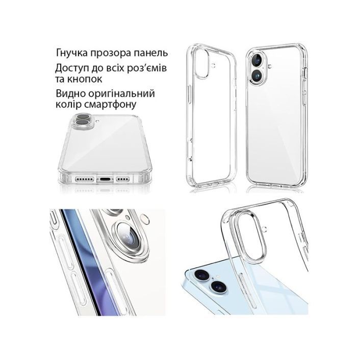 Чехол для мобильного телефона Dengos Case + Cross-body Strap Samsung Galaxy A37 Black+Grey (DG-KM-CCRB-01) изображение 5