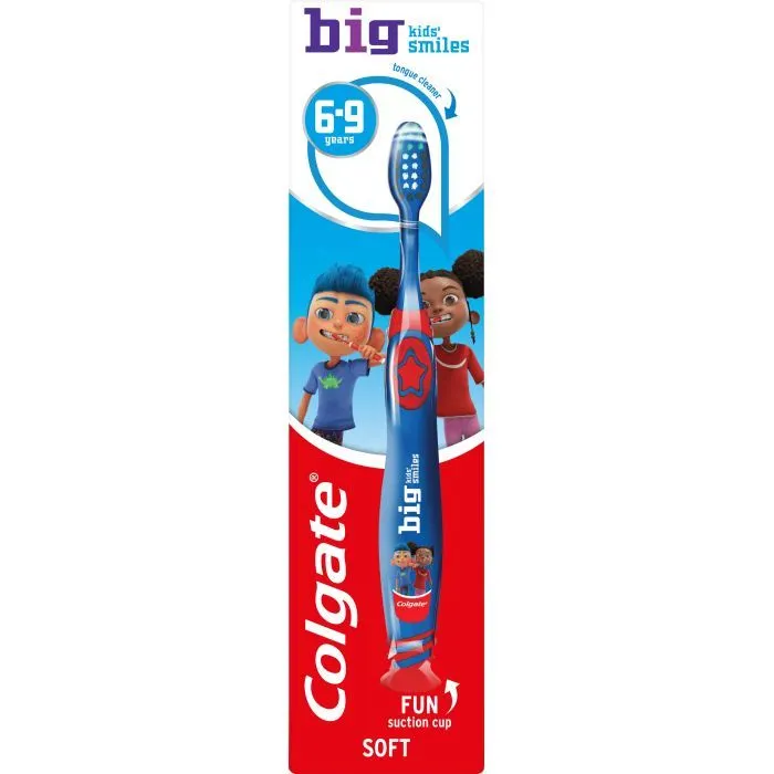 Детская зубная щетка Colgate 6-9 років блакитна (2170000001145)