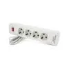 Сетевой фильтр питания Meilepai F24, 4 роз EU White (F24-White)