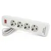 Сетевой фильтр питания Meilepai F24, 4 роз EU White (F24-White)