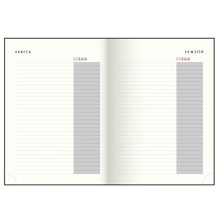 Еженедельник Buromax недатированный SALERNO, A6, зеленый, 336 страниц (BM.26030-04) изображение 11