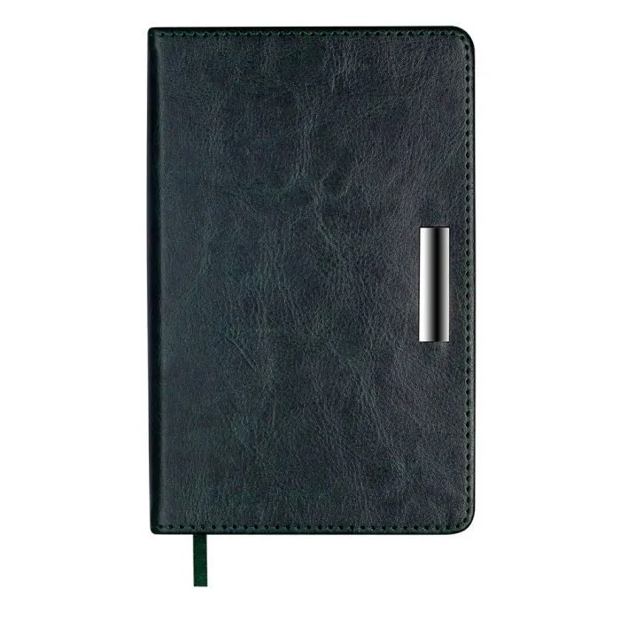 Еженедельник Buromax недатированный SALERNO, A6, зеленый, 336 страниц (BM.26030-04)