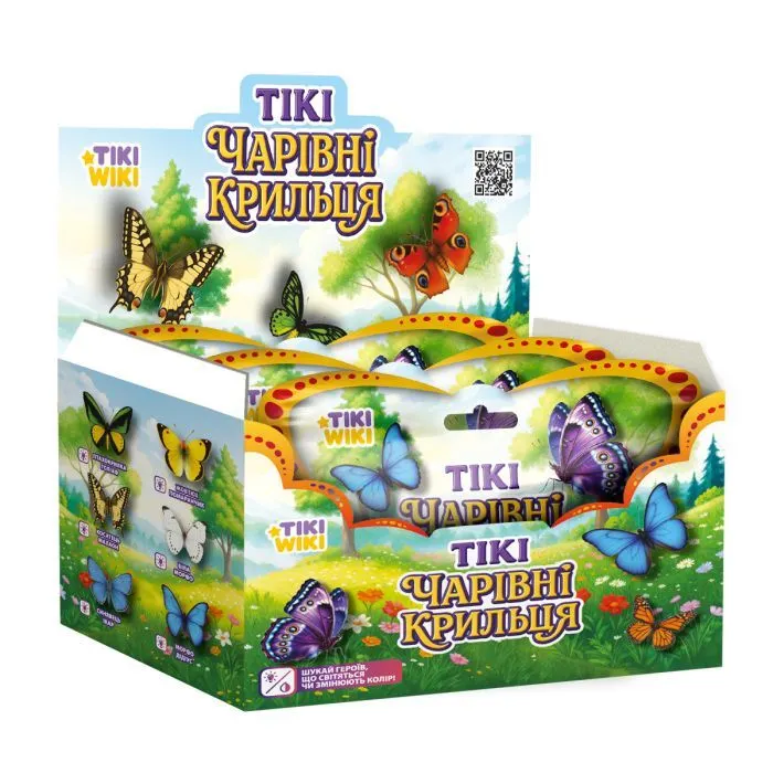 Антистресс Tiki Wiki сюрприз в виде животного Тики Волшебные крылышки (SQ018) изображение 4