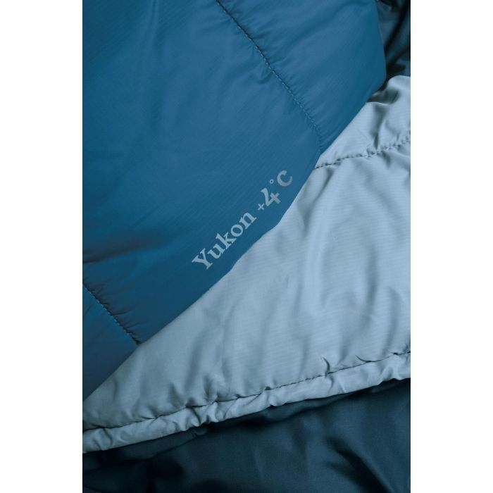 Спальний мішок Ferrino Yukon +4°C Blue-Grey Left (86380RBGSX) (932332) зображення 4