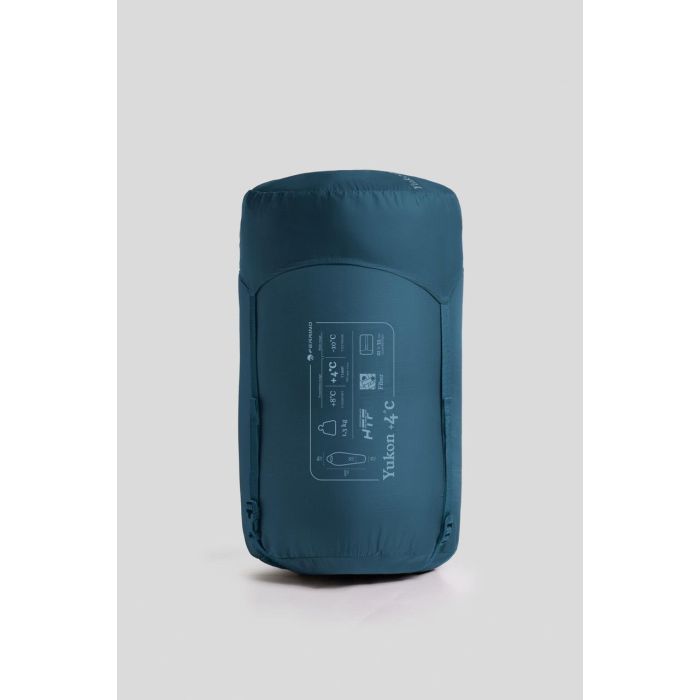 Спальний мішок Ferrino Yukon +4°C Blue-Grey Left (86380RBGSX) (932332) зображення 8