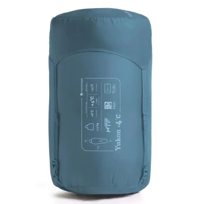 Спальний мішок Ferrino Yukon +4°C Blue-Grey Right (86380RBGDX) (932333) зображення 8