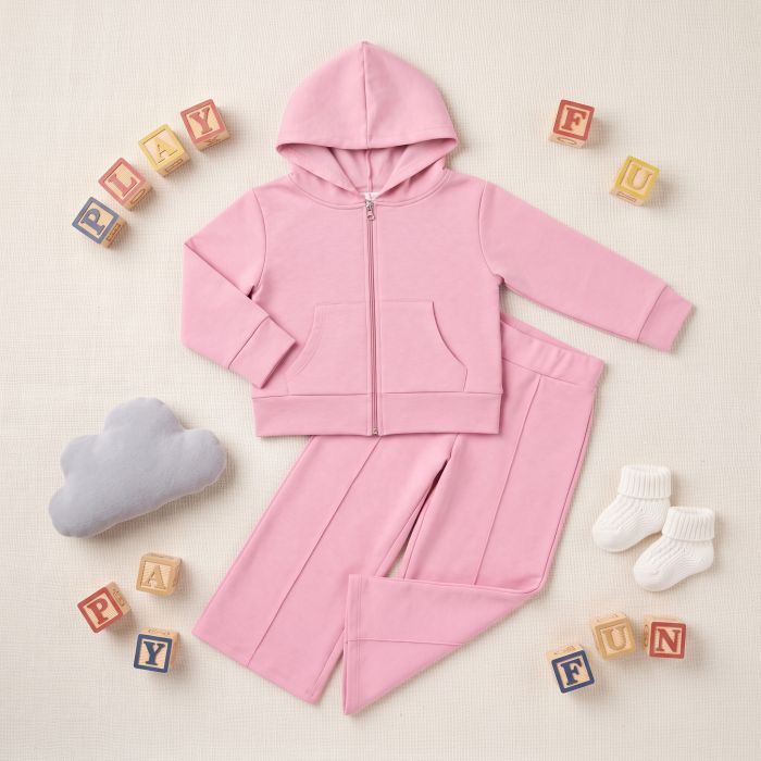 Спортивный костюм детский Breeze на молнии с капюшоном (21207-140G-pink) изображение 10