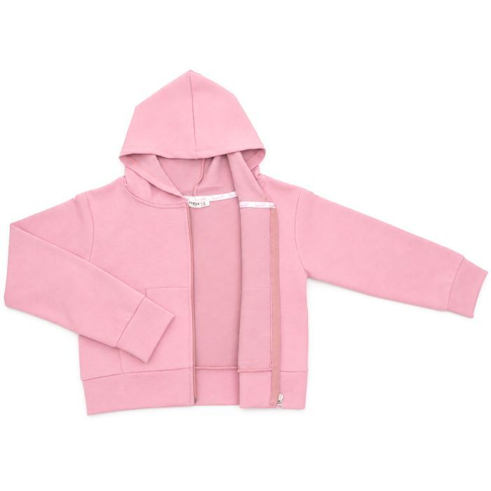 Спортивный костюм детский Breeze на молнии с капюшоном (21207-140G-pink) изображение 4