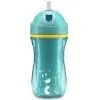 Поїльник-непроливайка Chicco Sport Cup 266 мл. від 14 місяців (бірюзова) (06991.25)