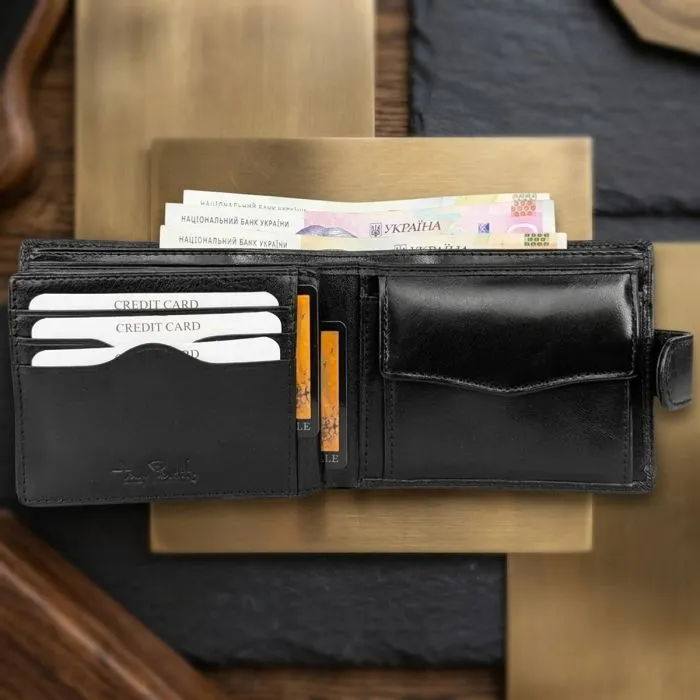Портмоне Tony Perotti Italico 2117 Nero Чорне (90598) зображення 4