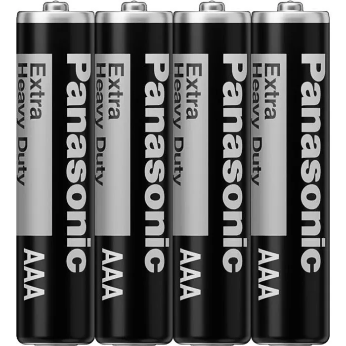 Батарейка AAA (R3) Extra Heavy Duty вугільно-цинкова 4pcs Shrink Panasonic (R03NP/4S)