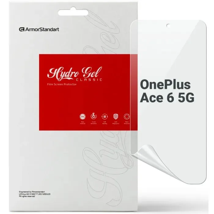 Пленка защитная Armorstandart hydrogel OnePlus Ace 6 5G (ARM93908)