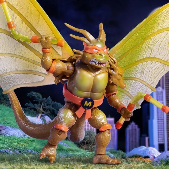 Фигурка Godzilla vs. Kong &TMNT – Майки в образе Короля Гидори (84673) изображение 5