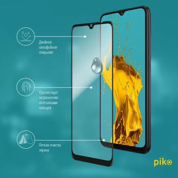 Скло захисне Piko 9H Google Pixel 10a Black (1283126636264) зображення 4