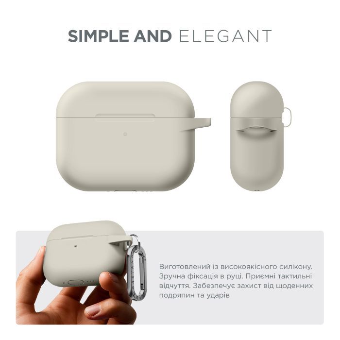 Чехол для наушников Armorstandart Hang Case For Apple AirPods Pro 3 Scarlet (ARM88283) изображение 2