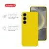 Чохол до мобільного телефона Intaleo Silicone Samsung Galaxy S24 Yellow (1283126600319) зображення 3