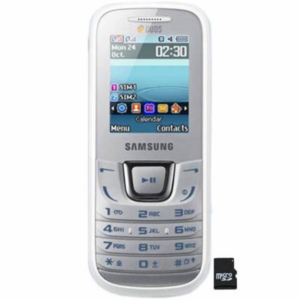 Мобильный телефон Samsung GT-E1282T Ceramic White (GT-E1282RWTSEK)