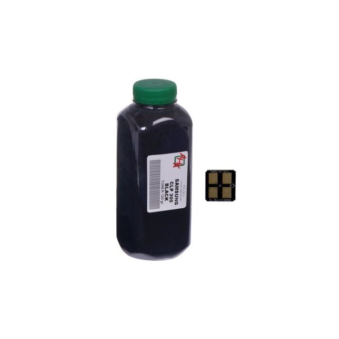 Тонер SAMSUNG CLP-300 Black+chip AHK (1500210)
