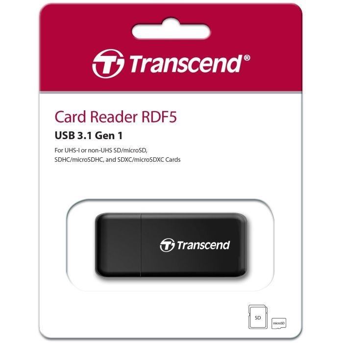 Зчитувач флеш-карт Transcend TS-RDF5K зображення 4