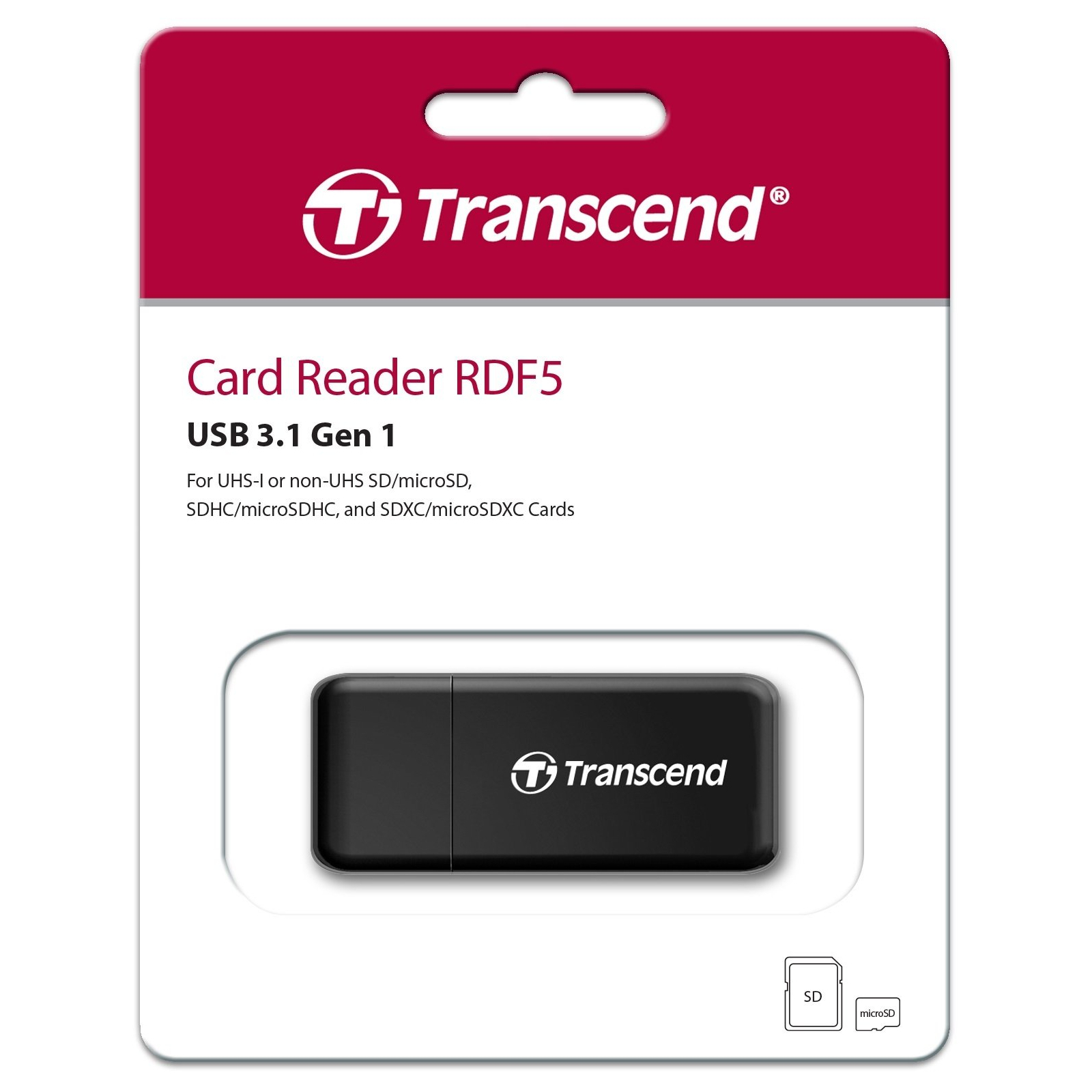 Зчитувач флеш-карт Transcend TS-RDF5K зображення 4