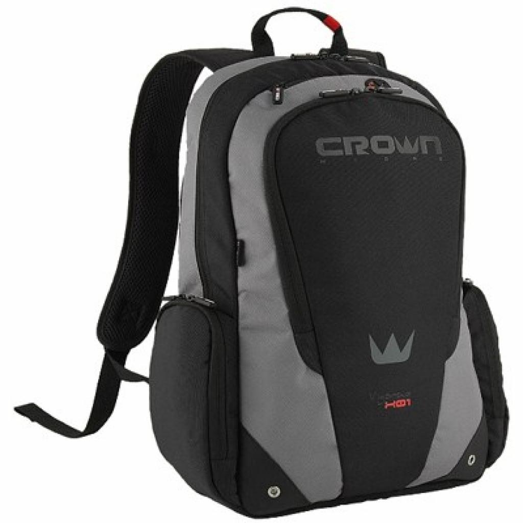 Рюкзак для ноутбука Crown 15 Vigorous black and gray (BPV115BGY)
