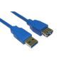 Дата кабель USB 3.0 AM/AF 0.8m Atcom (11202)