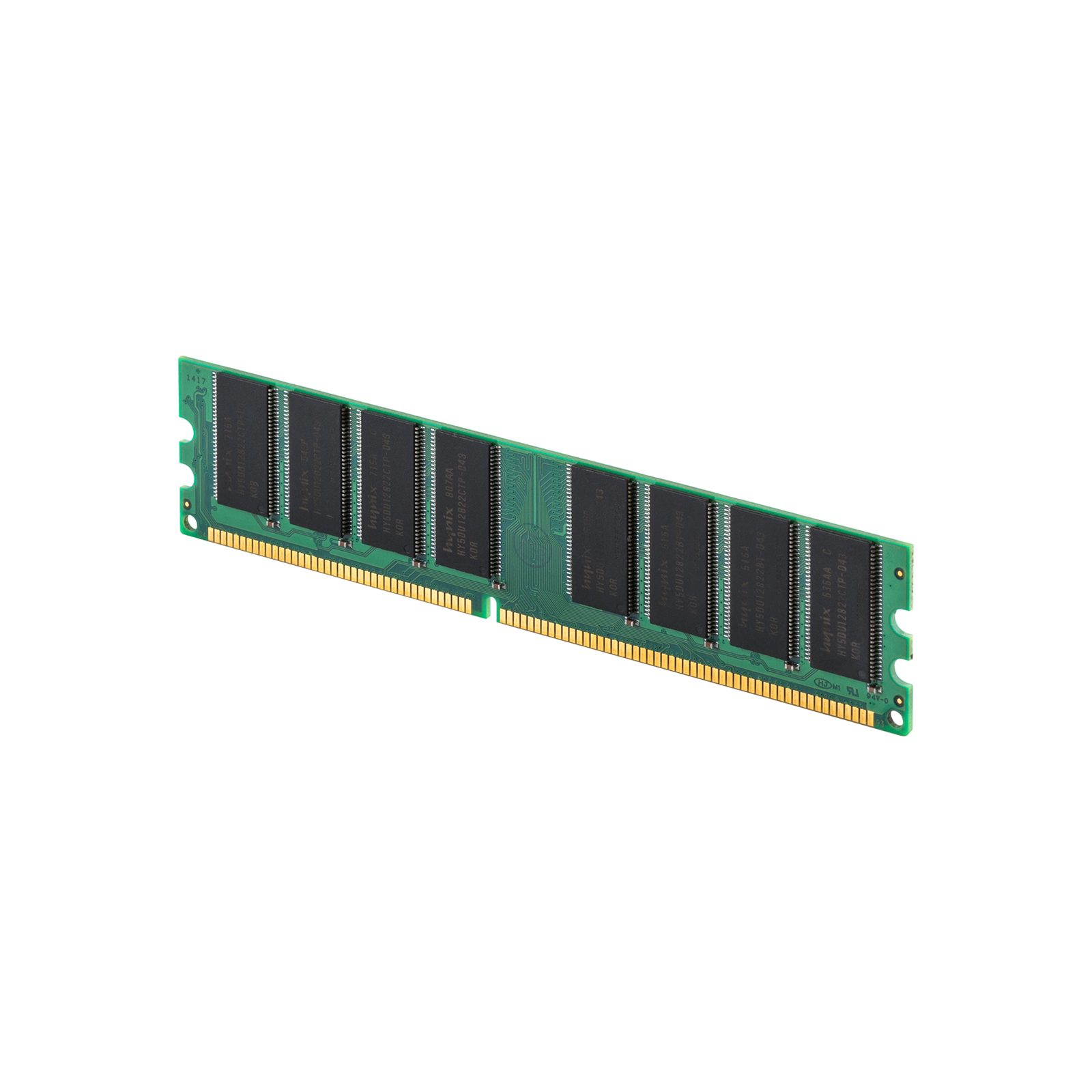 Модуль пам'яті для комп'ютера DDR 1GB 400 MHz Hynix (HYND7AUDR-50M48 / HY5DU12822) зображення 3