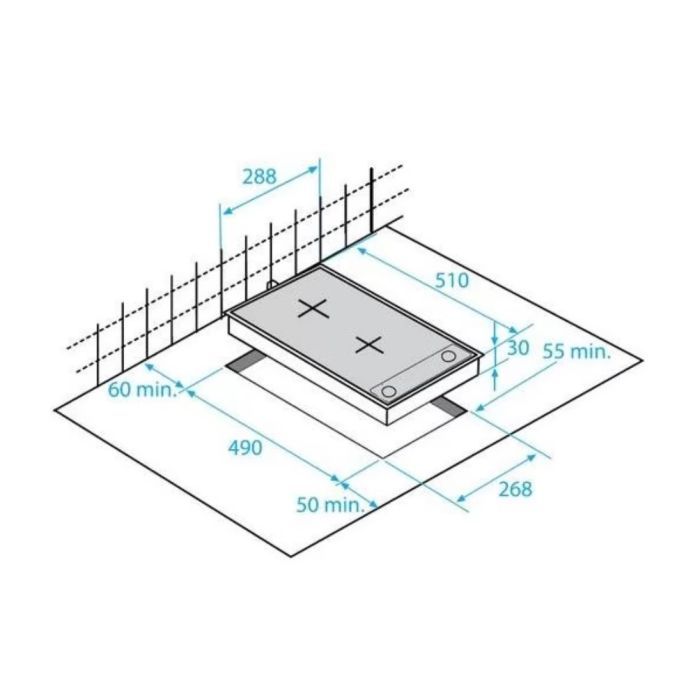 Варочная поверхность Beko HDCG 32220 FX (HDCG32220FX) изображение 6
