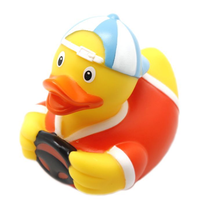 Іграшка для ванної Funny Ducks Автомобилист утка (L1826)