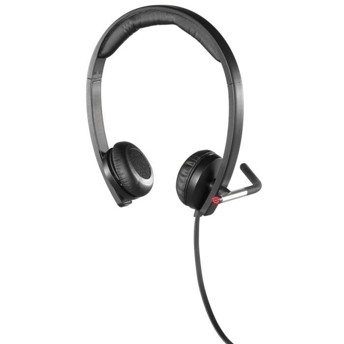 Навушники Logitech H650e Dual USB Wired Headset (981-000519) зображення 2