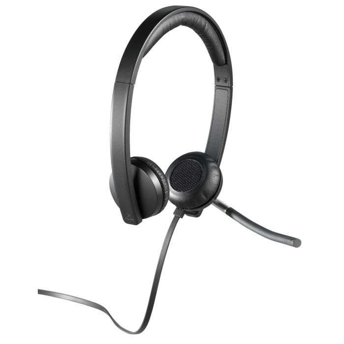 Навушники Logitech H650e Dual USB Wired Headset (981-000519) зображення 3
