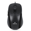 Мишка REAL-EL RM-290, USB, black зображення 2