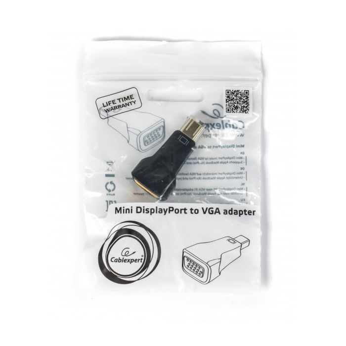 Переходник mini DisplayPort to VGA Cablexpert (A-mDPM-VGAF-01) изображение 3