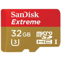 Карта памяти SanDisk 32GB microSDHC Extreme Class 10 UHS-I U3 (SDSQXNE-032G-GN6MA) изображение 3