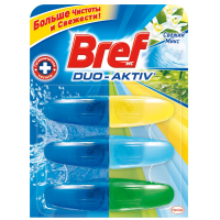 Туалетный блок Bref Duo-Aktiv Свежий Микс 3 запаски х 50 мл (9000100991421)
