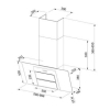 Вытяжка кухонная Faber NORTHIA EG8+ BK A90 изображение 2
