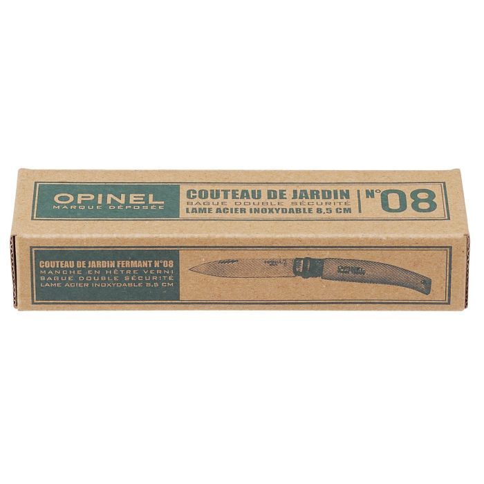 Нож Opinel Couteau de Jardin №8 Inox VRI, в коробці (133080) изображение 3