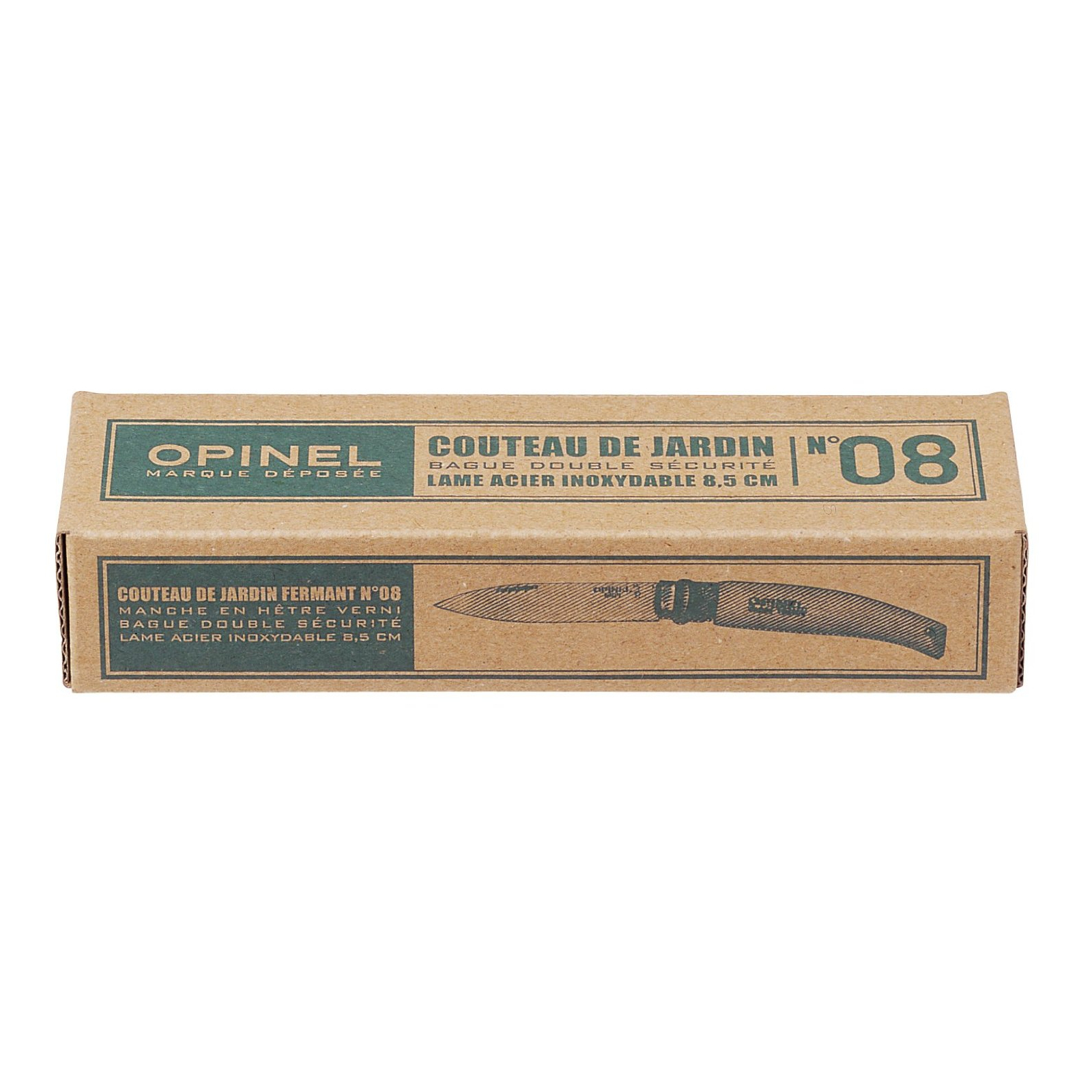 Нож Opinel Couteau de Jardin №8 Inox VRI, в коробке (133080) изображение 3