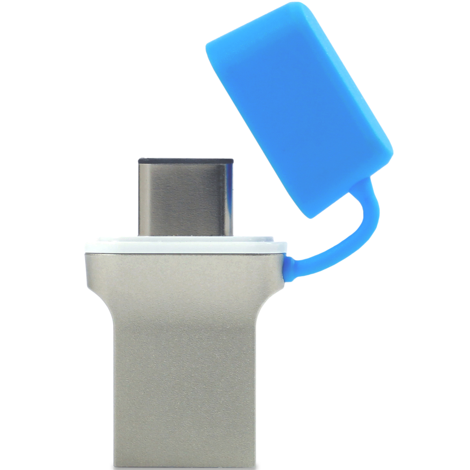 USB флеш накопитель Goodram 64GB DualDrive C Blue USB 3.0 (PD64GH3GRDDCBR10) изображение 2