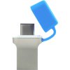 USB флеш накопичувач Goodram 64GB DualDrive C Blue USB 3.0 (PD64GH3GRDDCBR10) зображення 2