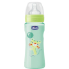 Бутылочка для кормления Chicco Well-Being 330 мл с силиконовой соской 4 мес+ (70735.31)
