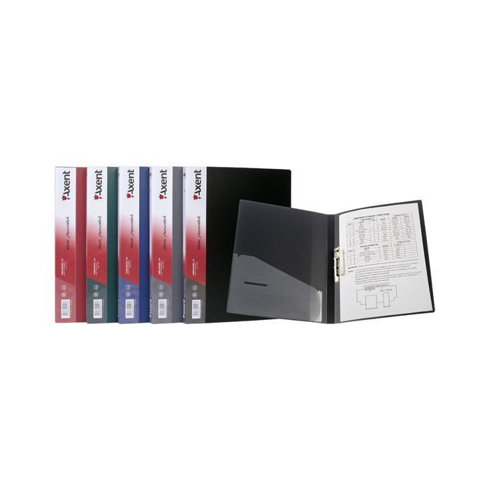 Папка с зажимом Axent А4, black (1301-01-А) изображение 2