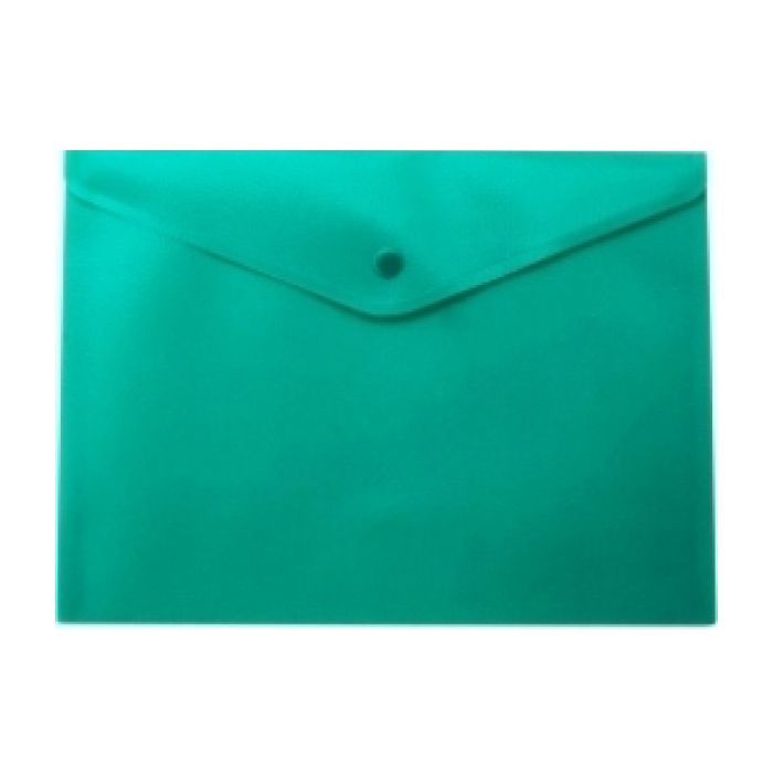 Папка - конверт Buromax А5, with a button, green (BM.3935-04)