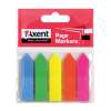 Стікер-закладка Axent Plastic bookmarks 5х12х50mm, 125шт, arrows, neon colors mix (2440-02-А) зображення 2