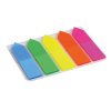Стікер-закладка Axent Plastic bookmarks 5х12х50mm, 125шт, arrows, neon colors mix (2440-02-А)