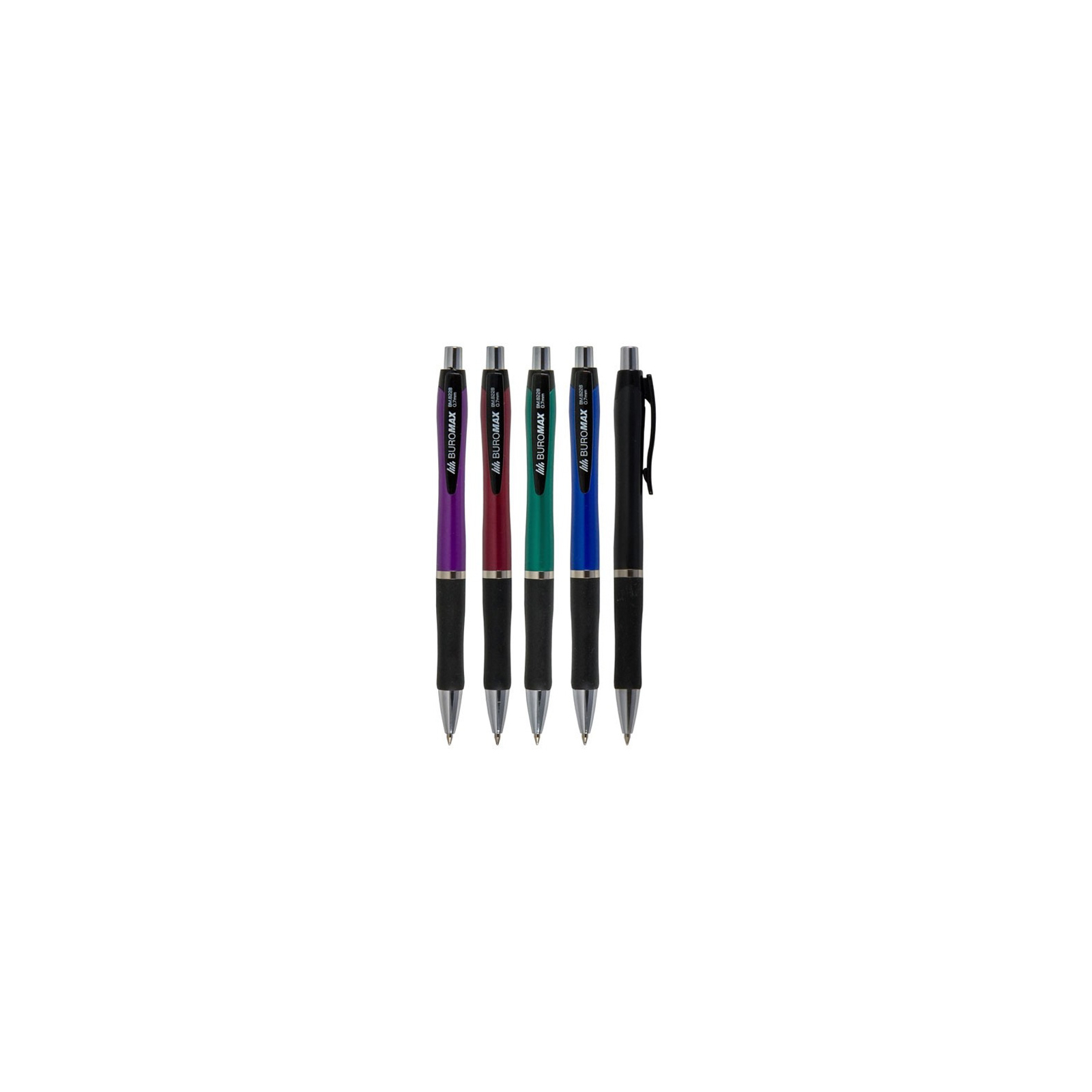 Ручка шариковая Buromax retractable, 0.7 мм (BM.8228)