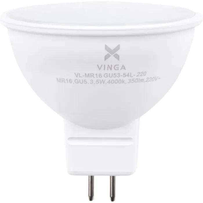 Лампочка Vinga VL-MR16GU53-54L-220